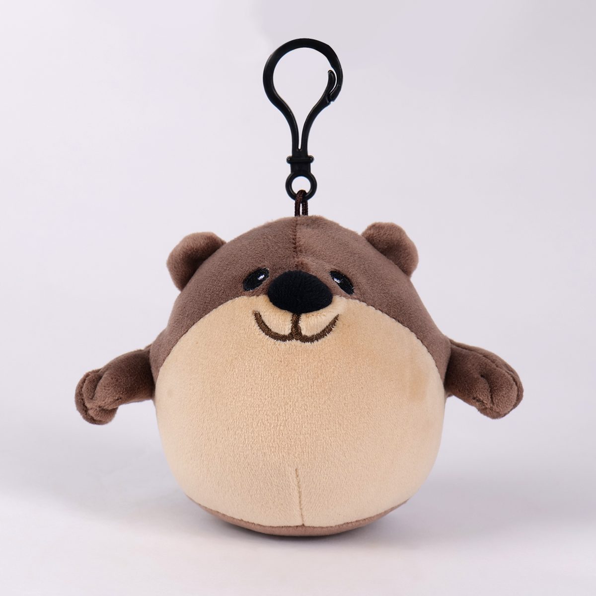 Scarlett Sea Otter plush backpack clip