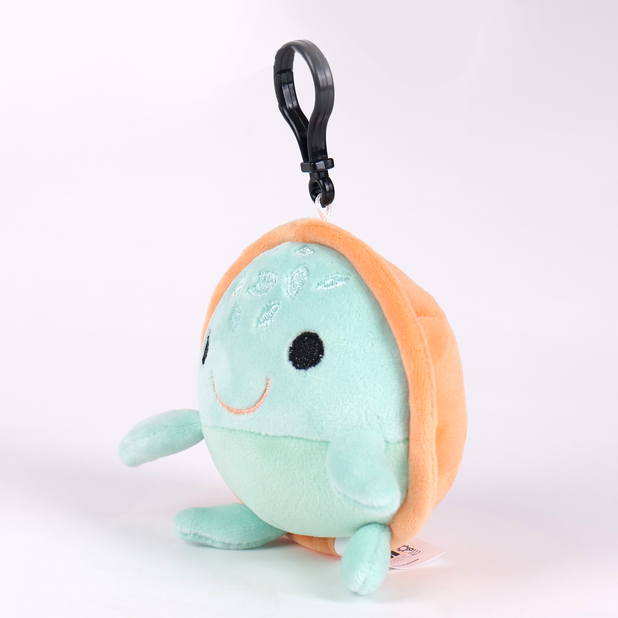 Seth Sea Turtle plush backpack clip